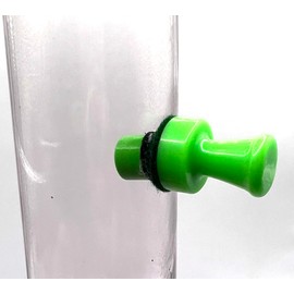 Davies Product: THE MAGIC CLEANER - The Magnetic Glass Cleaner for All Glass Devices, Water Pipes, Glass Pipes, and Unique Glasses - Reusable Scrubber Pads - Safe on Glass! - Resin Remover! (Green)