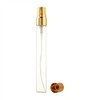 Enslz 10ml 10pcs Glass Spray Bottle Refillable Perfume Atomizer Mini