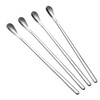 Ice Tea Spoon, Long Spoon, 4-Piece Stainless Steel Mixing Spoon