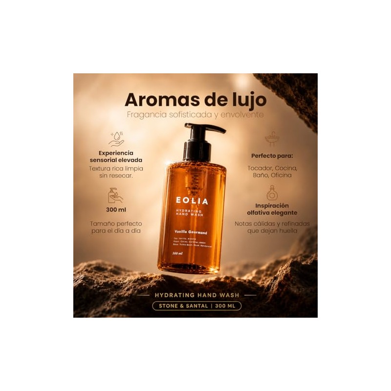 Crema y Jabón de Manos, Vanilla Gourmand, Almendra, Tonka, 2