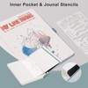 EMSHOI Dotted Notebook A5-100 GSM Hardcover Leather Dotted Journal with