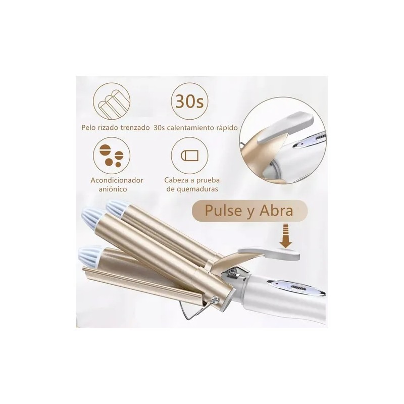 Tenaza Rizador De Cabello 25mm Enchinador Pelo