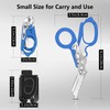 Dekeliy 6 In 1 Multifunctional Trauma Shears,Stainless Steel Foldable Shears