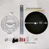 4.72 Inches Ceiling Canopy Light Kit Rewind Single Hole with