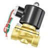 TAILONZ PNEUMATIC 1/4 Inch BSP 12V Brass Electric Solenoid Valve