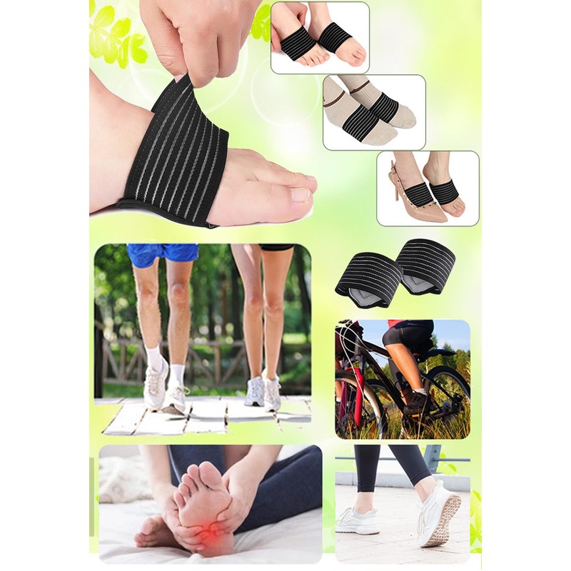扁平足アーチサポート 3D立体型 X脚改善 偏平足改善 衝撃吸収 【現役理学療法士監修】 土踏まず中敷き 足裏のアーチをサポート、主に扁平足、ハイアーチ、疲労軽減 足底サポーター，長時間歩き回ったり、走り回る運動
