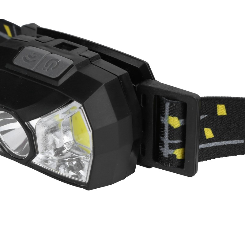 XPG+COB Headlamp Motion Sensor USB Rechargeable Head Lamp Waterproof Headlight
