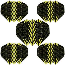 WLHGH Dart Flights, Pack of 15 PET Standard Dart Accessories, Perfect for Soft and Steel Tip Darts