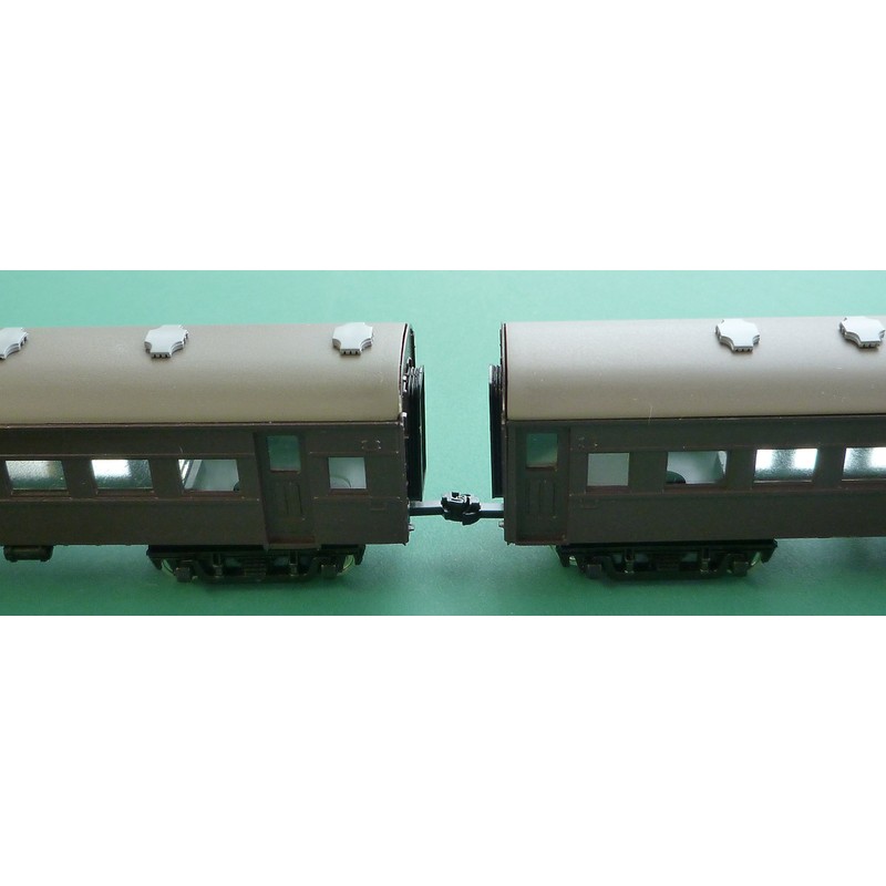 N Gauge 8051 Knuckle Couplers (Long Black / 20 Pack)