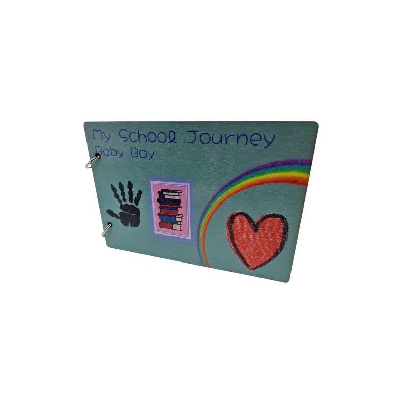 My School Journey Scrapbook, Memories of Your Sons Journey Through