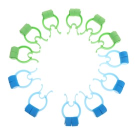 Housoutil 12pcs Nose Fixing Clips for Epistaxis Care Comfortable Nosebleed Stoppers for Adults and Practical Nose Clips for Home School Emergency Use