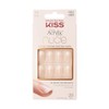 Kiss Salon Acrylic Nude French Nails, Cashmere, 31 Count