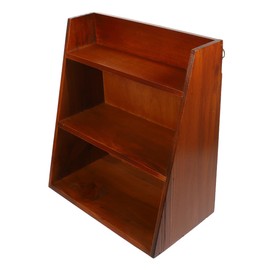 Storage Rack Wooden Storage Shelf Sundries Storage Shelf Storage Holder Wooden Organizer Shelf Wooden Desktop Organizer Multi-Layer Storage Shelf Wood Craft Sundries Holder