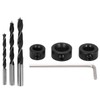 Dowel Jig Center Scriber Line Offset Systerm for Woodworking Drilling
