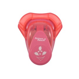 Vaessen Creative Craft Paper Corner Rounder Punch, Holly, for DIY Projects, Scrapbooking and Card Making, Multi-Colour, 14 x 10 x 5 cm