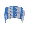 Accusize Industrial Tools 25 Pc Radius Gage Set, Fractional, 1/64-1/2''