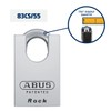 ABUS 83CS/55-300 Schlage Rekeyable Chrome Plated Brass Padlock, Zero Bitted