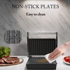 MUBENLIFE,Small Size, Mini Size Panini Press,Sandwich Press,Pnini Grill,Perfect for Grilling