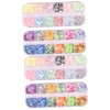 Beavorty Nail Art Confetti Glitter Sequins for Manicure Decoration Ultra