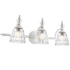Ditoon Brushed Nickel Vanity Light, Antique Bathroom Vanity Light Over