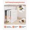 35QT Under Cabinet Soft-Close Kitchen Waste Bin Pullout Trash Can