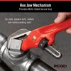 RIDGID 31305 Model E-110 9.5" Offset Hex Jaw Pipe Wrench,