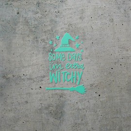 Decal Stickers of Extra Witchy (Mint) (Set of 2) Premium Waterproof Vinyl Decal Stickers for Laptop Phone Accessory Helmet Car Window Mug Tuber Cup Door Wall Decoration - BICVER10j8692MI