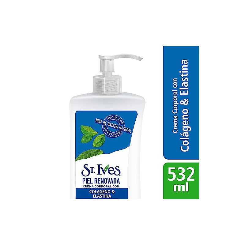 ST IVES Crema Corporal Colágeno y Elastina Piel Renovada 532ml
