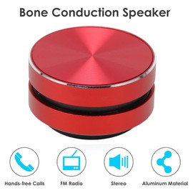 ciciglow Bluetooth Speaker, 3W Bone Conduction Portable Wireless Speaker Stereo Sound Creative Portable Speaker Type C Magnetic