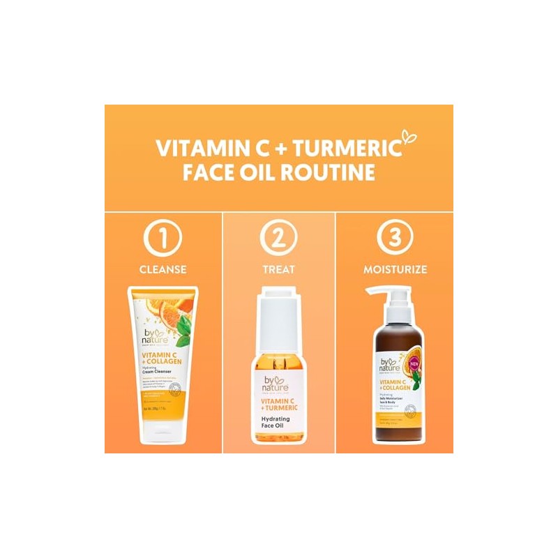 By Nature Aceite Facial Iluminador E Hidratante - Aceite De