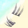Cosmetic Artificial Eyelashes Set Beauty Tool Eye Makeup Type B (48P)