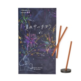 お香 夢見香 フローラル 系の香り ミニ 約6cm 30本 お香立て 付き 香炉 線香 ルームフレグランス スティック プチギフト