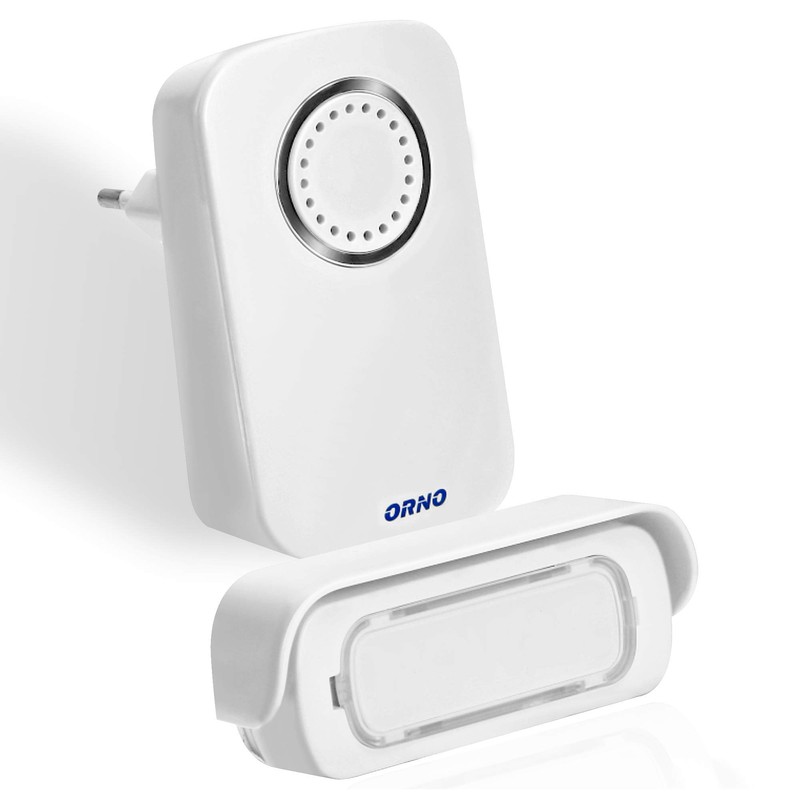 Orno Erato Outdoor Wireless Bell Socket Waterproof IP44 100 m