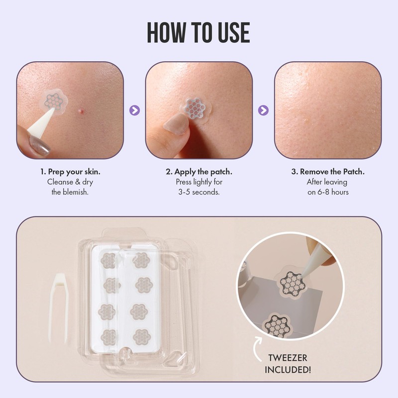 Magnesium Blemish Microdarts | Pimple Patch | Cystic Acne |