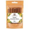 Ceylon Cinnamon Sticks (8cm) 50g by Manor Springs