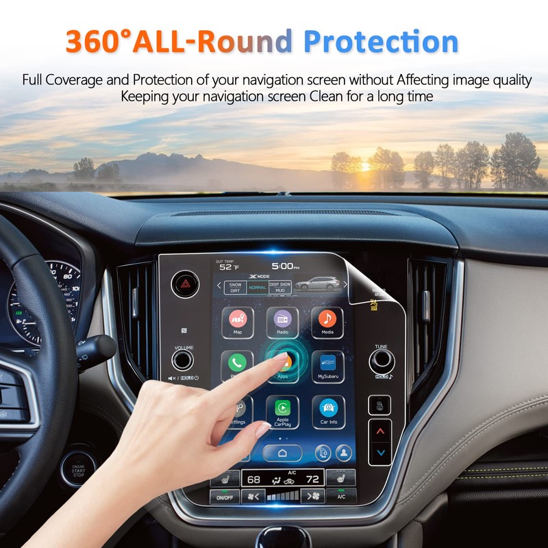 CDEFG for Subaru Ascent Accessories 2025 2024 2023 Screen Protector