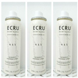 ECRU 3 Ecru New York Cosmetic Hair Care MAX SUNLIGHT FINISHING SPRAY 2 oz Each (132)