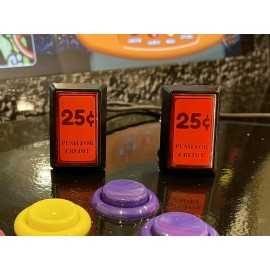 ShelbyRatz ARCADE COIN DOOR 3D PRINTED FOR ARCADE/ARCADE1 - 25 CENTS