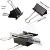 48PCS Bulldog Clips 51MM Large Paper Clips Binder 2 inch