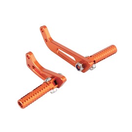 For KTM 300 EXC 2017 2018 2019 125 250 EXC 17-19 350 EXC-F 250 350 450 500 EXCF Motocross Passenger Foot Pegs Enduro Dirt Bike Rear Pedals Footpegs 1 Pair