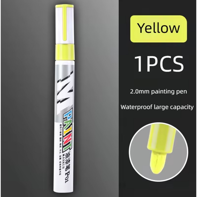 Waterproof Car Paint Scratch Repair Pen - Clear & Color
