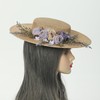 COSDREAMER Victorian Hat Girls Women Tea Party Sun Hat Straw