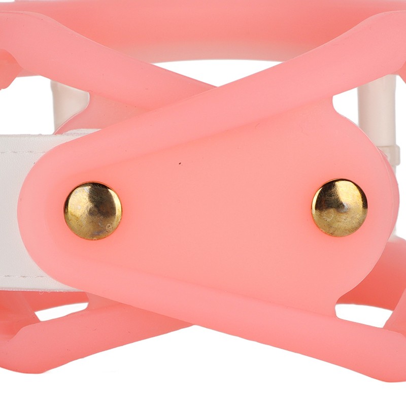 Adjustable Silicone Neck Support Brace Prevent Bow Cervical Spine Traction