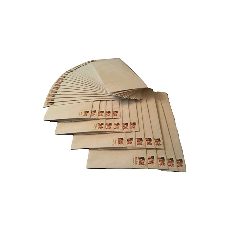 20 Forever Stamps Stamped Envelopes - #10 Envelopes (4-1/8 x