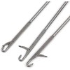 1Pc Silver Loop Turner Sewing Tool,Sewing Loop Turner Hook,Needle Hook,Crochet