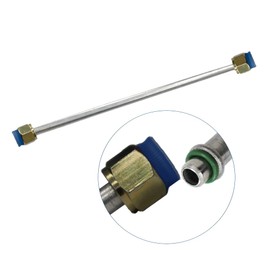 EZ FAB AC Line Kit - 1/2" U Bend Them by Hand, (6" - 24" Lengths) FOR type connection, 3003 Aluminum Tube, by Auto Cooling Solutions (24")