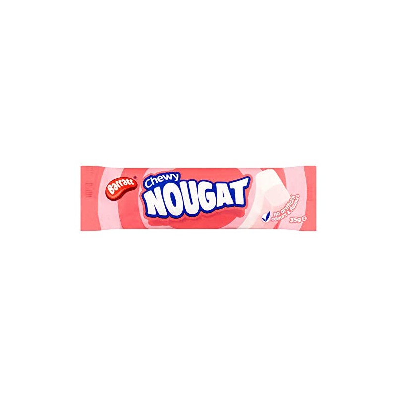 Barratt Chewy Nougat 35g (Pack of 10)
