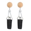 Wooden Pull Up Balls Rock Climbing Holds Training Set Arm