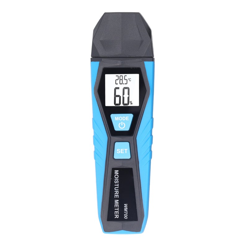 Handheld Moisture Meter LCD Display Digital Moisture Tester for Wood