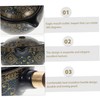 Ciieeo 1 Set Portable Ceramic Teapot Set with Side Handle